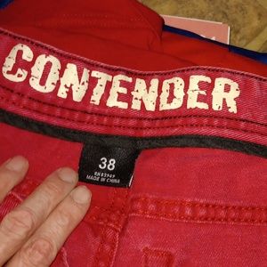Contender denim shorts